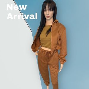 🤎 MFF Active wear sets three piece sets tank top matching jackets tracksuits 🤎